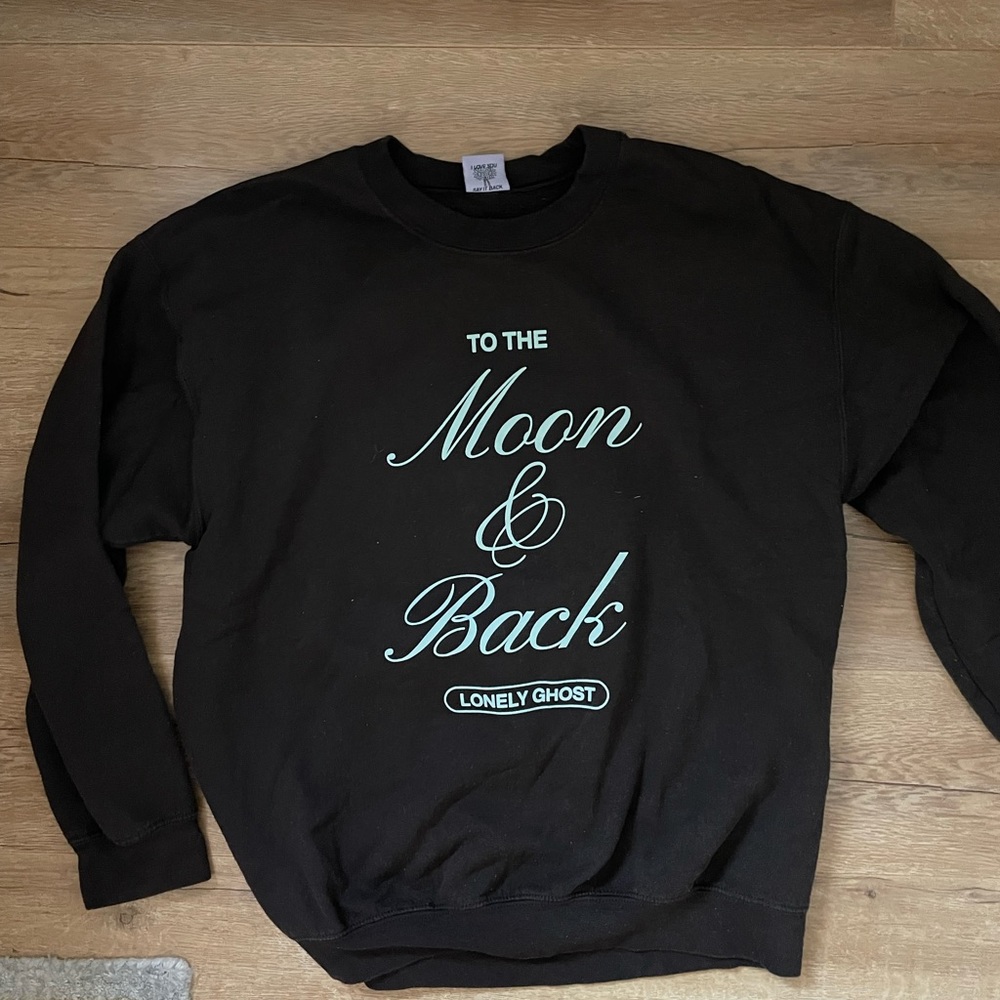 Lonely Ghost To the Moon and Back Sweatshirt
